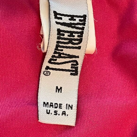 Everlast Classic Full Coverage Bikini Bottom Hot Pink Nylon Mid-Rise M - Picture 5 of 6